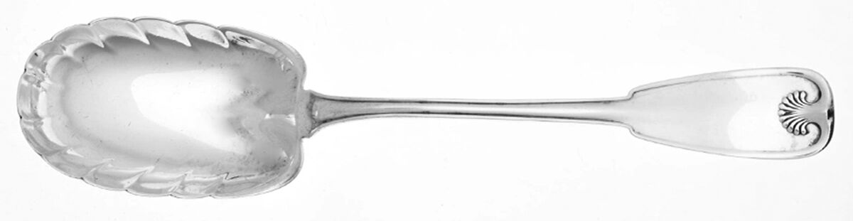 Palm (Sterling, 1871) Large Preserve Spoon by Tiffany & CO SILVER-1