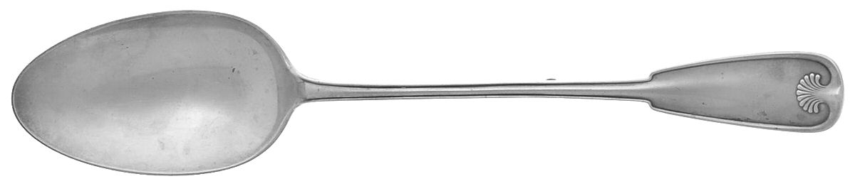 Palm (Sterling, 1871) Gravy Dressing Spoon Small with Buttom by Tiffany & CO SILVER-1