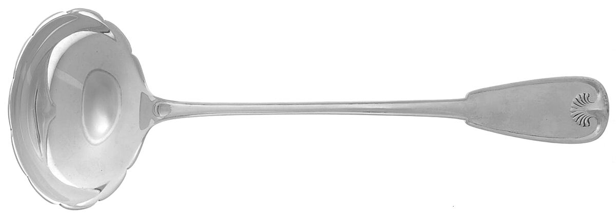 Palm (Sterling, 1871) Solid Soup Ladle by Tiffany & CO SILVER-1