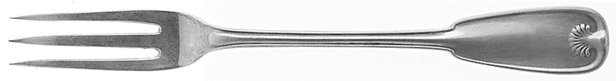 Palm (Sterling, 1871) Strawberry Fork by Tiffany & CO SILVER-1