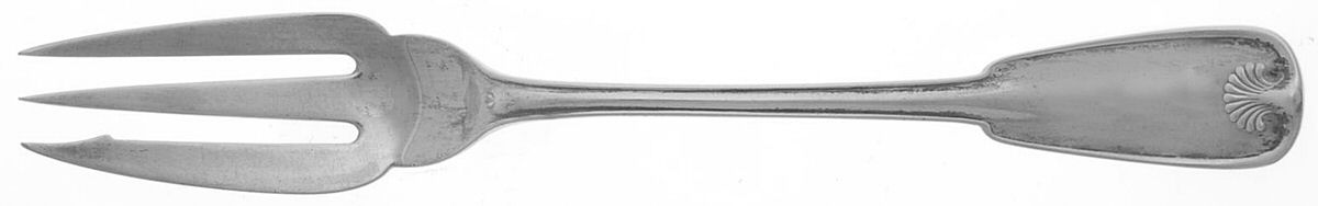 Palm (Sterling, 1871) Individual Pie Fork by Tiffany & CO SILVER-1