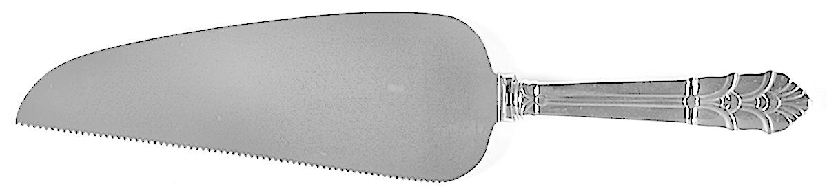 Palmette (Sterling, 1947) Pie & Cake Server with Stainless Blade by Tiffany & CO SILVER-1