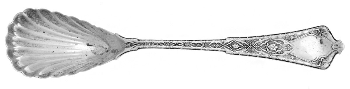 Persian (Sterling, 1872) Large Jelly Spoon by Tiffany & CO SILVER-1