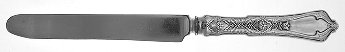 Persian (Sterling, 1872) Blunt Hollow Table Knife with Bolster by Tiffany & CO SILVER-1
