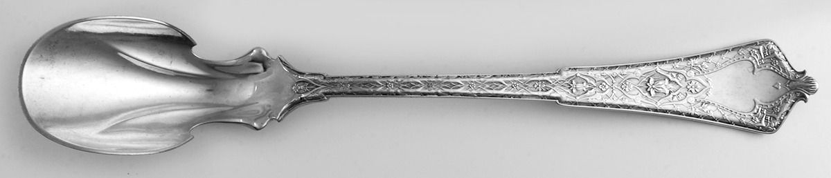 Persian (Sterling, 1872) Solid Large Cheese Scoop by Tiffany & CO SILVER-1