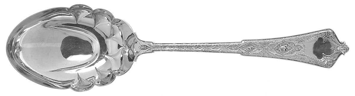 Persian (Sterling, 1872) Solid Salad Serving Spoon by Tiffany & CO SILVER-1