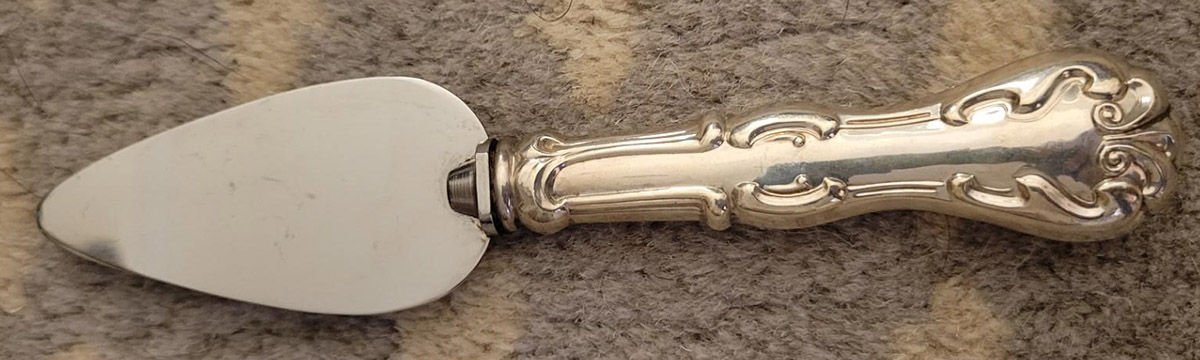 Provence (Sterling, 1961, No Monograms) Solid Cheese Server by Tiffany & CO SILVER-1