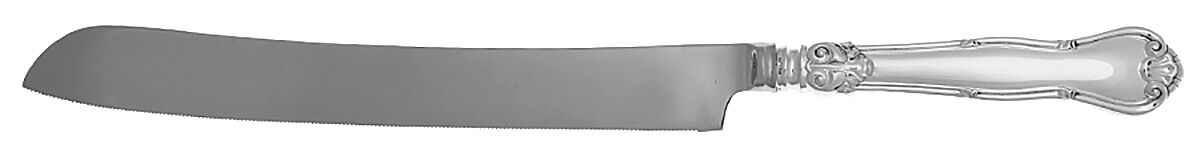 Provence (Sterling, 1961, No Monograms) Wedding Cake Knife with Stainless Blade HC by Tiffany & CO SILVER-1
