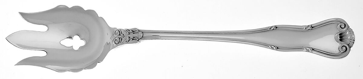 Provence (Sterling, 1961, No Monograms) Vegetable Serving Fork Solid  HC by Tiffany & CO SILVER-1