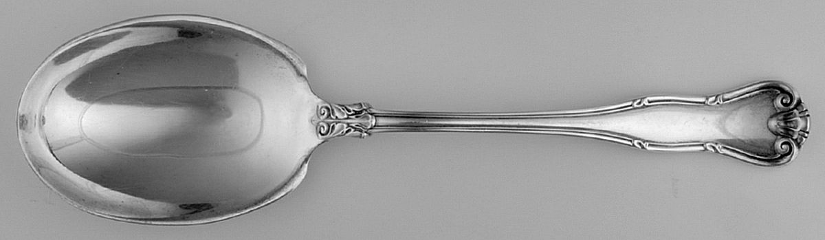Provence (Sterling, 1961, No Monograms) Large Solid Berry/Casserole Spoon by Tiffany & CO SILVER-1
