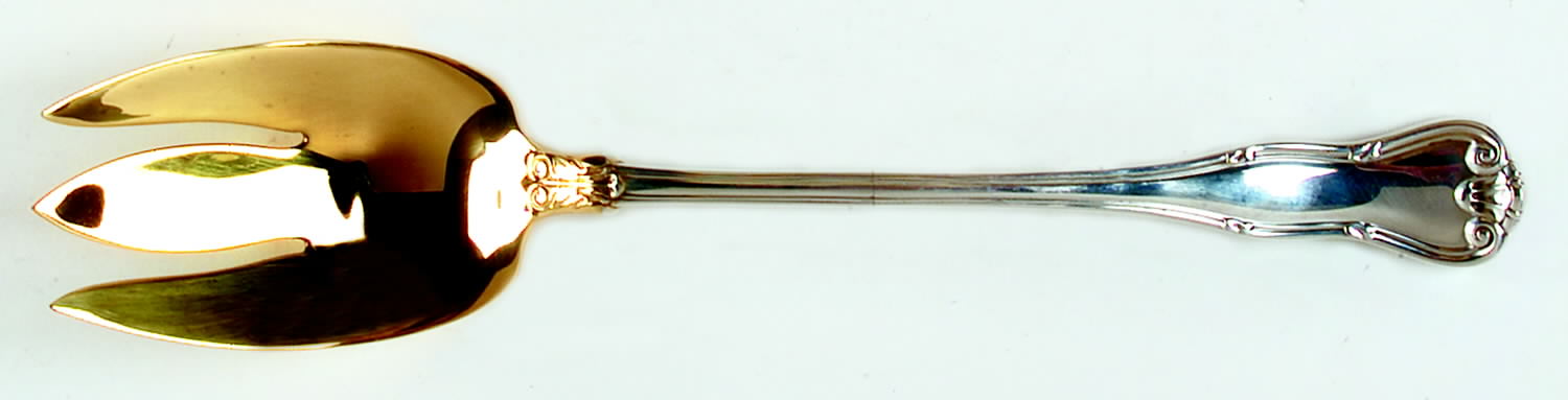 Provence (Sterling, 1961, No Monograms) Solid Salad Serving Fork by Tiffany & CO SILVER-1