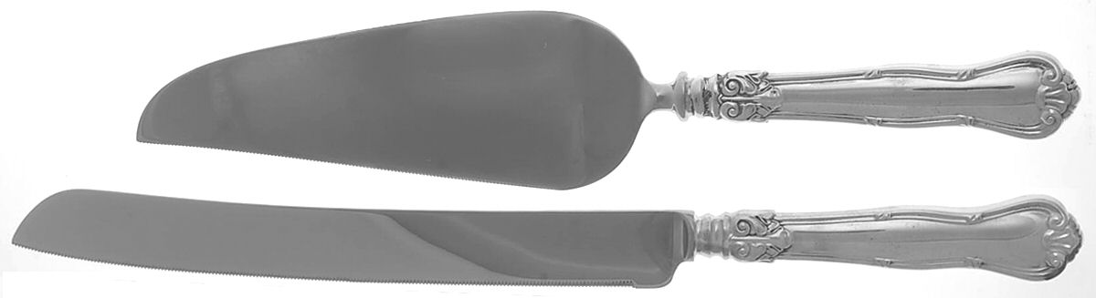 Provence (Sterling, 1961, No Monograms) 2 Piece Cake Serving Set (PCS & WCK) by Tiffany & CO SILVER-1