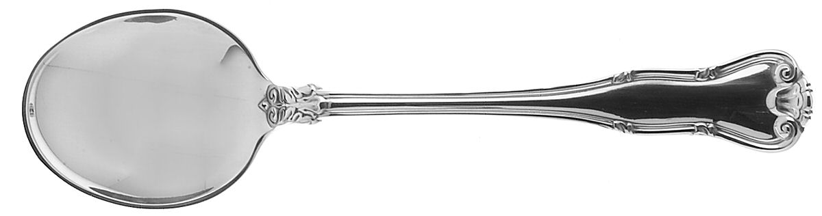 Provence (Sterling, 1961, No Monograms) Round Bowl Soup Spoon (Gumbo) by Tiffany & CO SILVER-1