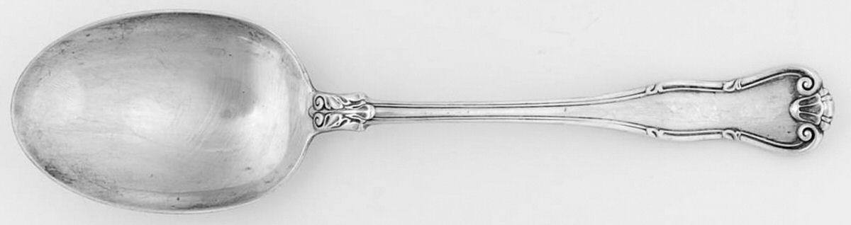 Provence (Sterling, 1961, No Monograms) Vegetable Serving Spoon (Solid) by Tiffany & CO SILVER-1