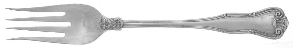 Provence (Sterling, 1961, No Monograms) Medium Solid Cold Meat Serving Fork by Tiffany & CO SILVER-1