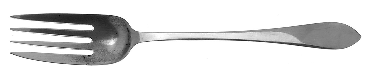 Queen Anne (Sterling, 1870) Pastry Fork by Tiffany & CO SILVER-1
