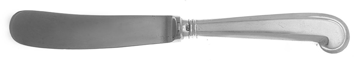 Rat Tail (Sterling, 1958) Butter Spreader Hollow Hdl-Paddle/Stainless Blade by Tiffany & CO SILVER-1