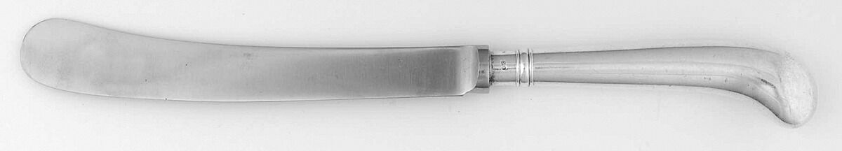 Rat Tail (Sterling, 1958) Old French Pistol Hollow Handle Table Knife by Tiffany & CO SILVER-1