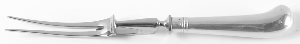 Rat Tail (Sterling, 1958) Large Stainless-Prong Roast Carving Fork by Tiffany & CO SILVER-1