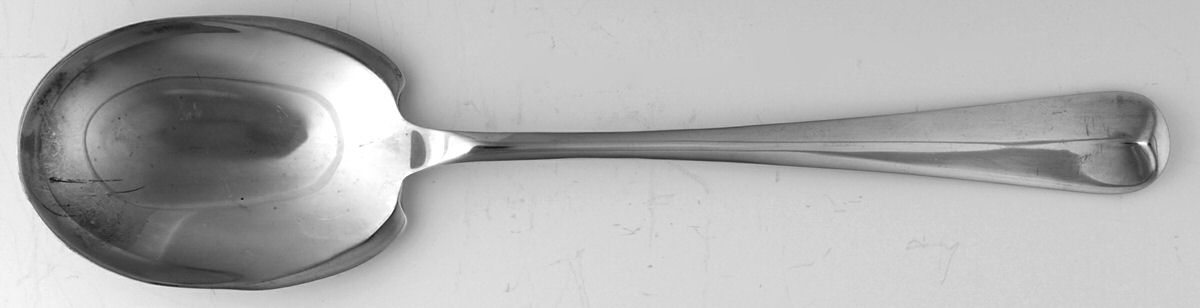 Rat Tail (Sterling, 1958) Solid Salad Serving Spoon by Tiffany & CO SILVER-1