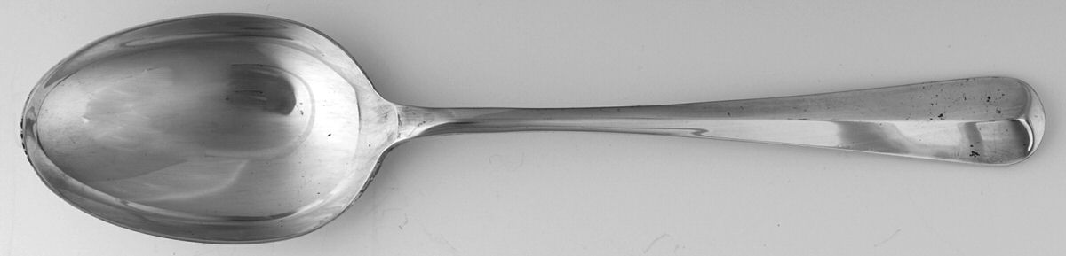 Rat Tail (Sterling, 1958) Oversize Solid Salad Serving Spoon by Tiffany & CO SILVER-1