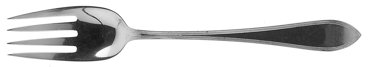 Reeded Edge (Sterling, 1937, No Monograms) Individual Salad Fork by Tiffany & CO SILVER-1