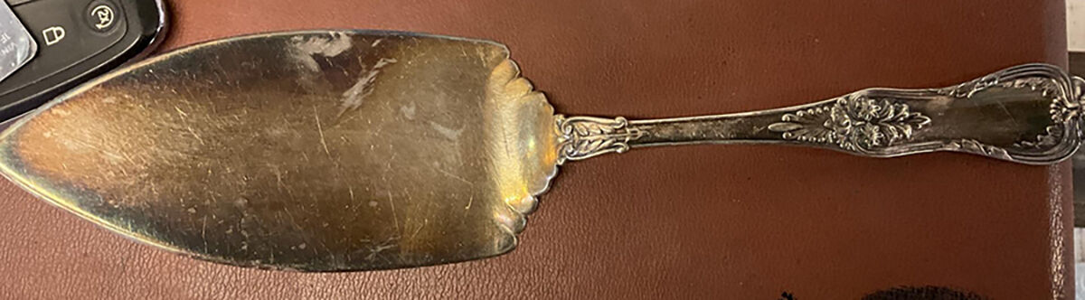 Regent (Silverplate, 1884, No Monograms) Pie and Cake Server with Silverplate Blade by Tiffany & CO SILVER-1