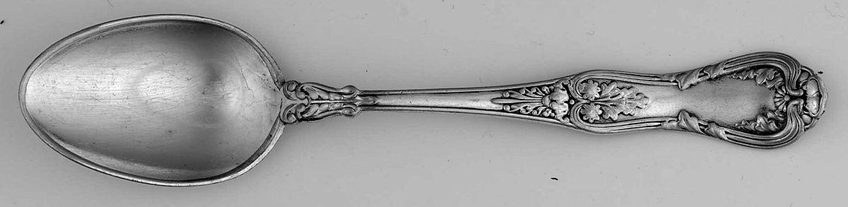 Regent (Silverplate, 1884, No Monograms) Teaspoon by Tiffany & CO SILVER-1