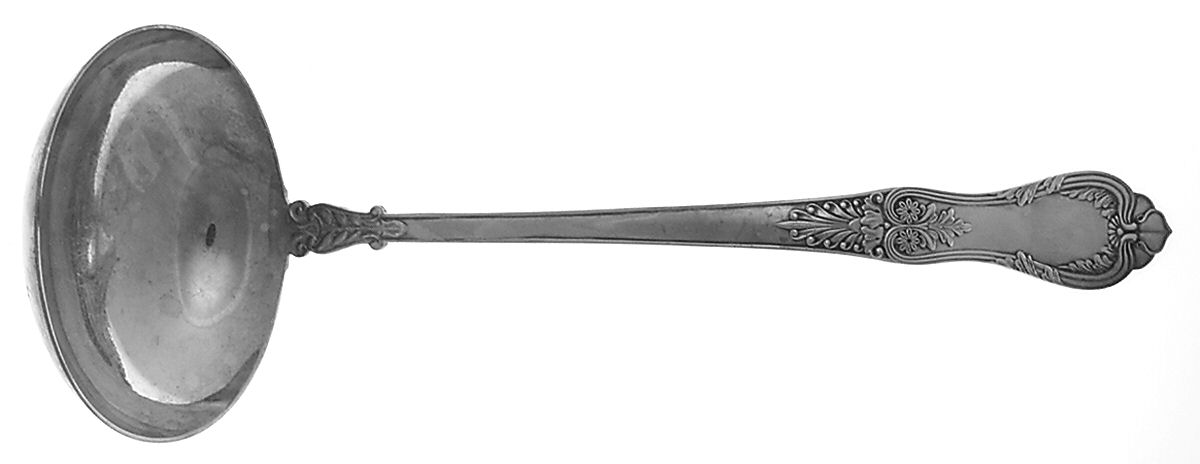 Regent (Silverplate, 1884, No Monograms) Solid Soup Ladle by Tiffany & CO SILVER-1