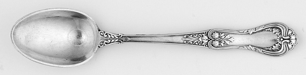 Regent (Silverplate, 1884, No Monograms) Demitasse Spoon by Tiffany & CO SILVER-1