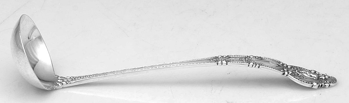 Renaissance (Sterling, 1905) Long Cream Ladle with Plain Round Bowl by Tiffany & CO SILVER-1
