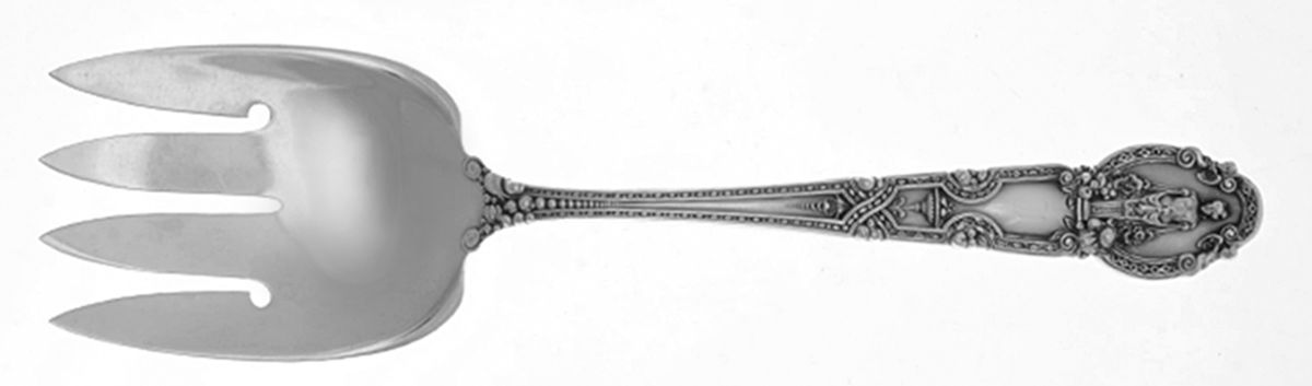 Renaissance (Sterling, 1905) Large Solid Fish Serving Fork by Tiffany & CO SILVER-1