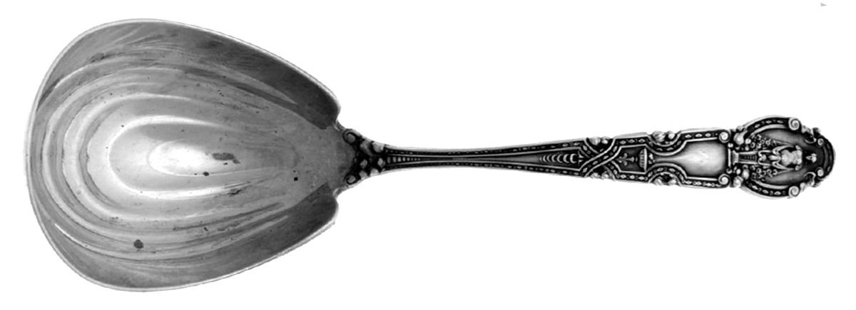 Renaissance (Sterling, 1905) Tea Caddy Spoon by Tiffany & CO SILVER-1