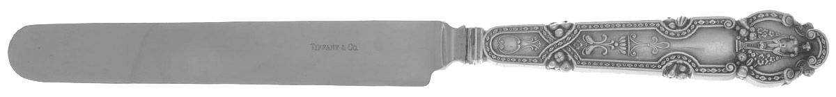 Renaissance (Sterling, 1905) Blunt Hollow Table Knife with Bolster by Tiffany & CO SILVER-1