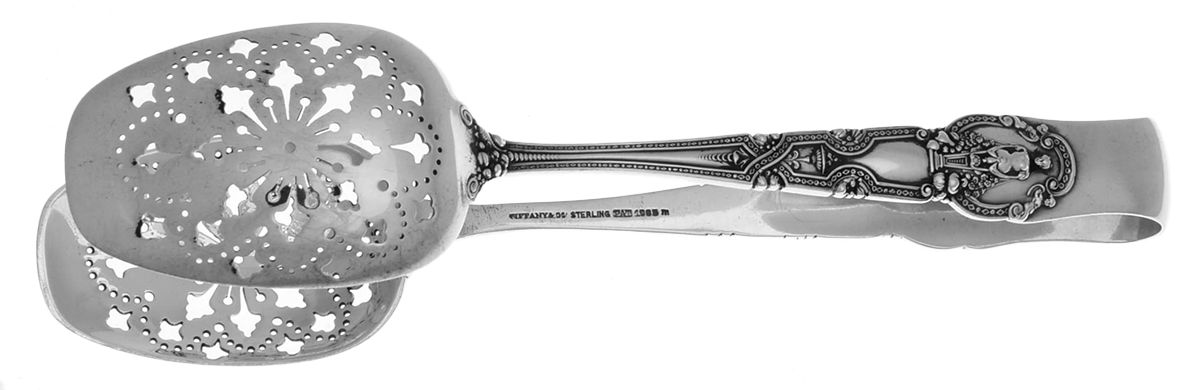 Renaissance (Sterling, 1905) Large Ice Serving Tongs by Tiffany & CO SILVER-1