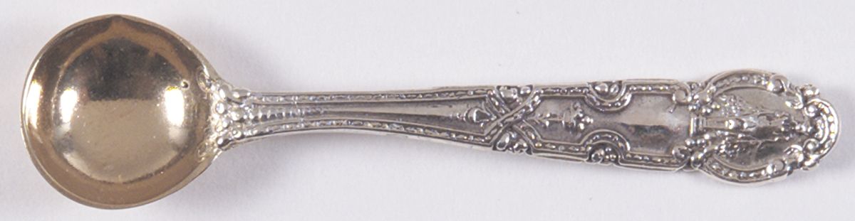 Renaissance (Sterling, 1905) Individual Salt Spoon by Tiffany & CO SILVER-1