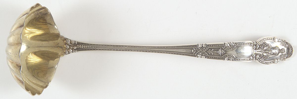 Renaissance (Sterling, 1905) Long Hemispherical Cream Ladle by Tiffany & CO SILVER-1