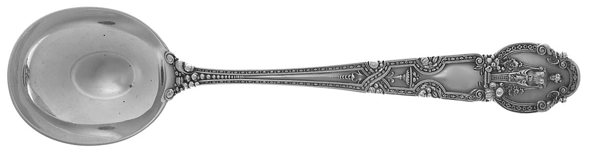 Renaissance (Sterling, 1905) Round Bowl Soup Spoon (Gumbo) by Tiffany & CO SILVER-1