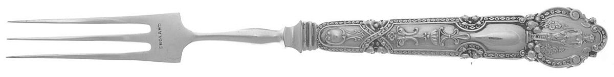Renaissance (Sterling, 1905) Individual Silverplate Prong Bird Fork by Tiffany & CO SILVER-1