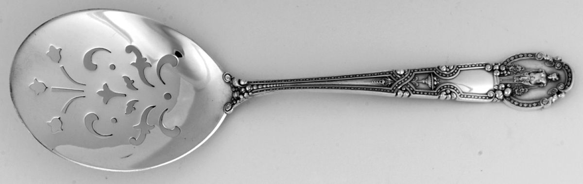 Renaissance (Sterling, 1905) Solid Pierced Egg Server by Tiffany & CO SILVER-1