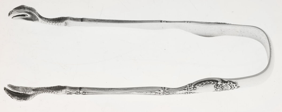 Richelieu (Sterling, 1892, No Monograms) Large Sugar Tongs W/Claw Tips by Tiffany & CO SILVER-1