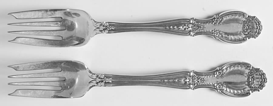 Richelieu (Sterling, 1892, No Monograms) Individual Salad Fork by Tiffany & CO SILVER-1