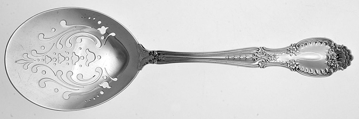 Richelieu (Sterling, 1892, No Monograms) Solid Pierced Egg Server by Tiffany & CO SILVER-1