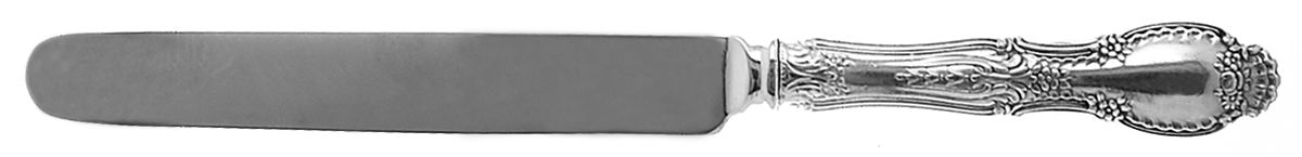 Richelieu (Sterling, 1892, No Monograms) Blunt Hollow Handle Knife W/Bolster by Tiffany & CO SILVER-1