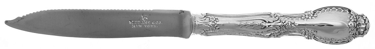 Richelieu (Sterling, 1892, No Monograms) Orange Knife with Silverplate Blade by Tiffany & CO SILVER-1