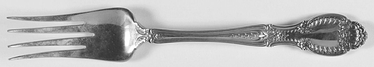 Richelieu (Sterling, 1892, No Monograms) Large Solid Cold Meat Serving Fork by Tiffany & CO SILVER-1