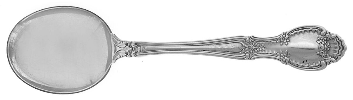 Richelieu (Sterling, 1892, No Monograms) Round Bowl Soup Spoon (Cream Soup) by Tiffany & CO SILVER-1