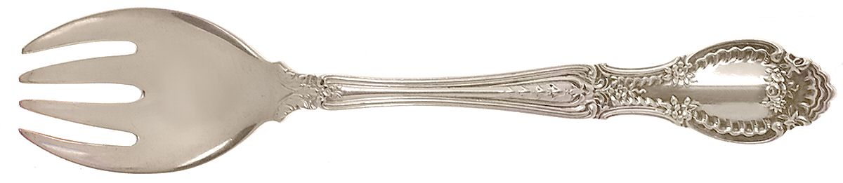 Richelieu (Sterling, 1892, No Monograms) Ice Cream Fork by Tiffany & CO SILVER-1