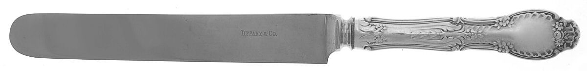 Richelieu (Sterling, 1892, No Monograms) Blunt Hollow Knife with Bolster by Tiffany & CO SILVER-1