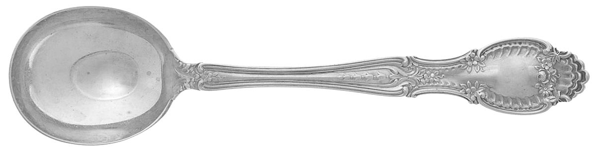Richelieu (Sterling, 1892, No Monograms) Round Bowl Soup Spoon (Gumbo) by Tiffany & CO SILVER-1